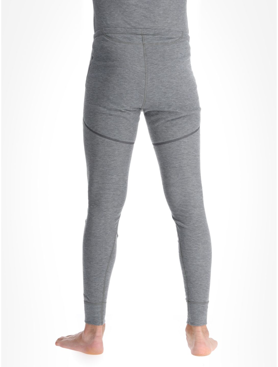 Odlo, Active X-Warm Eco pantalón termoactivo hombres Odlo Steel Grey Melange gris 