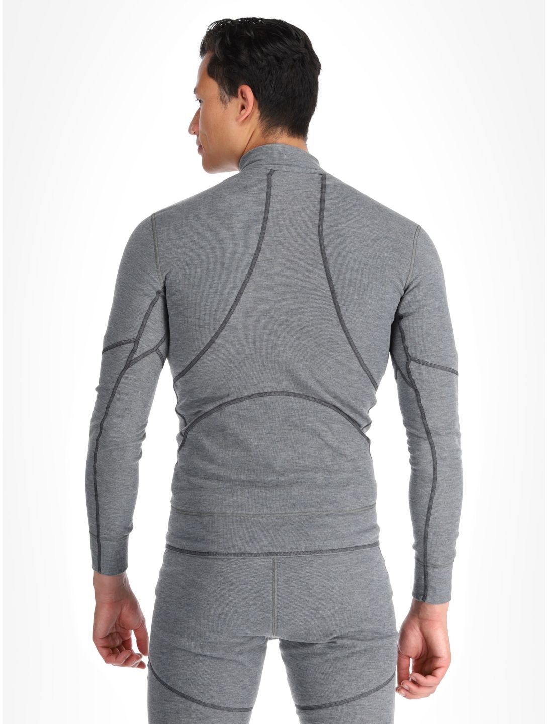 Odlo, Active X-Warm jersey hombres Odlo Steel Grey Melange gris 