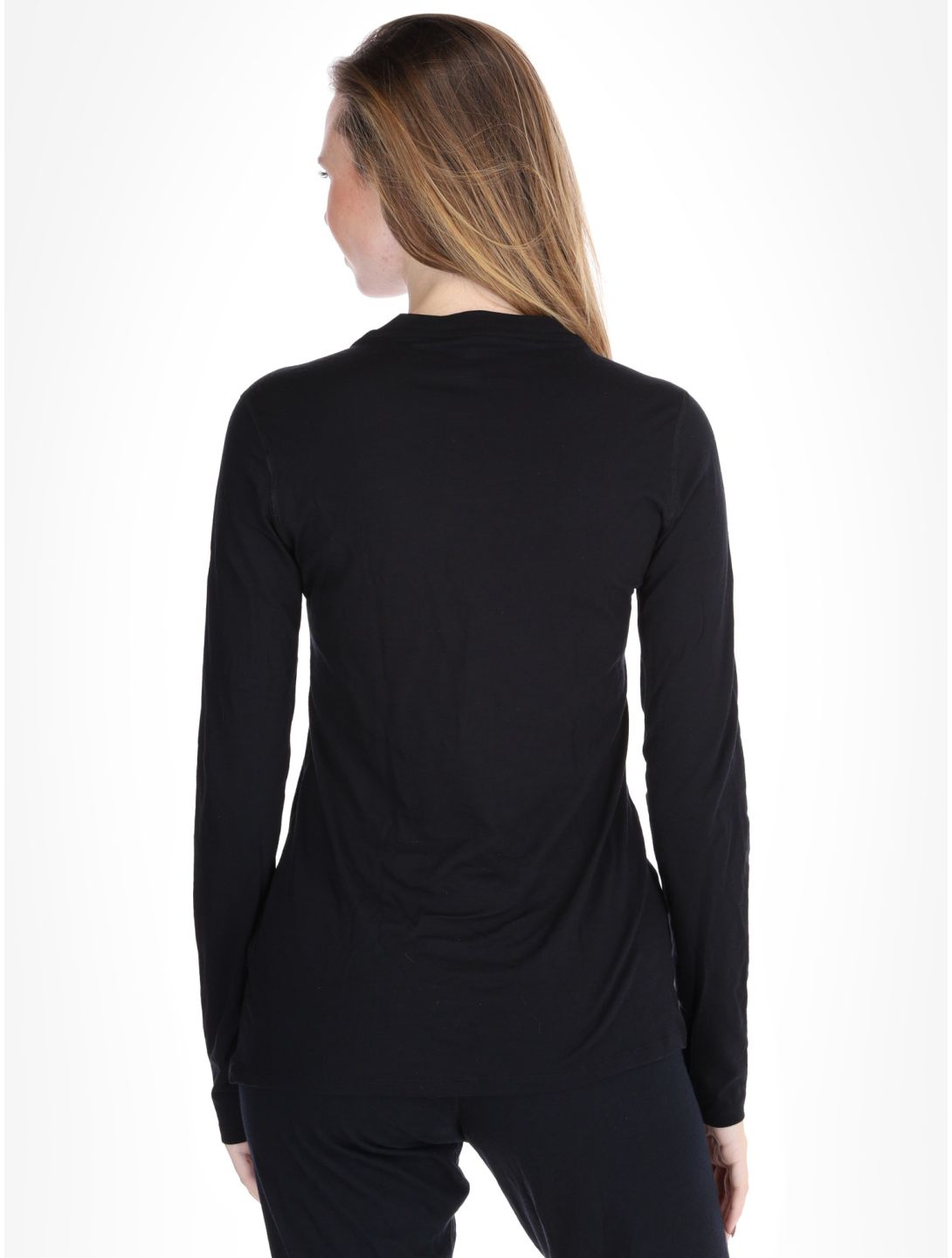 Odlo, Merino 160 camisa termoactiva mujeres Black negro 