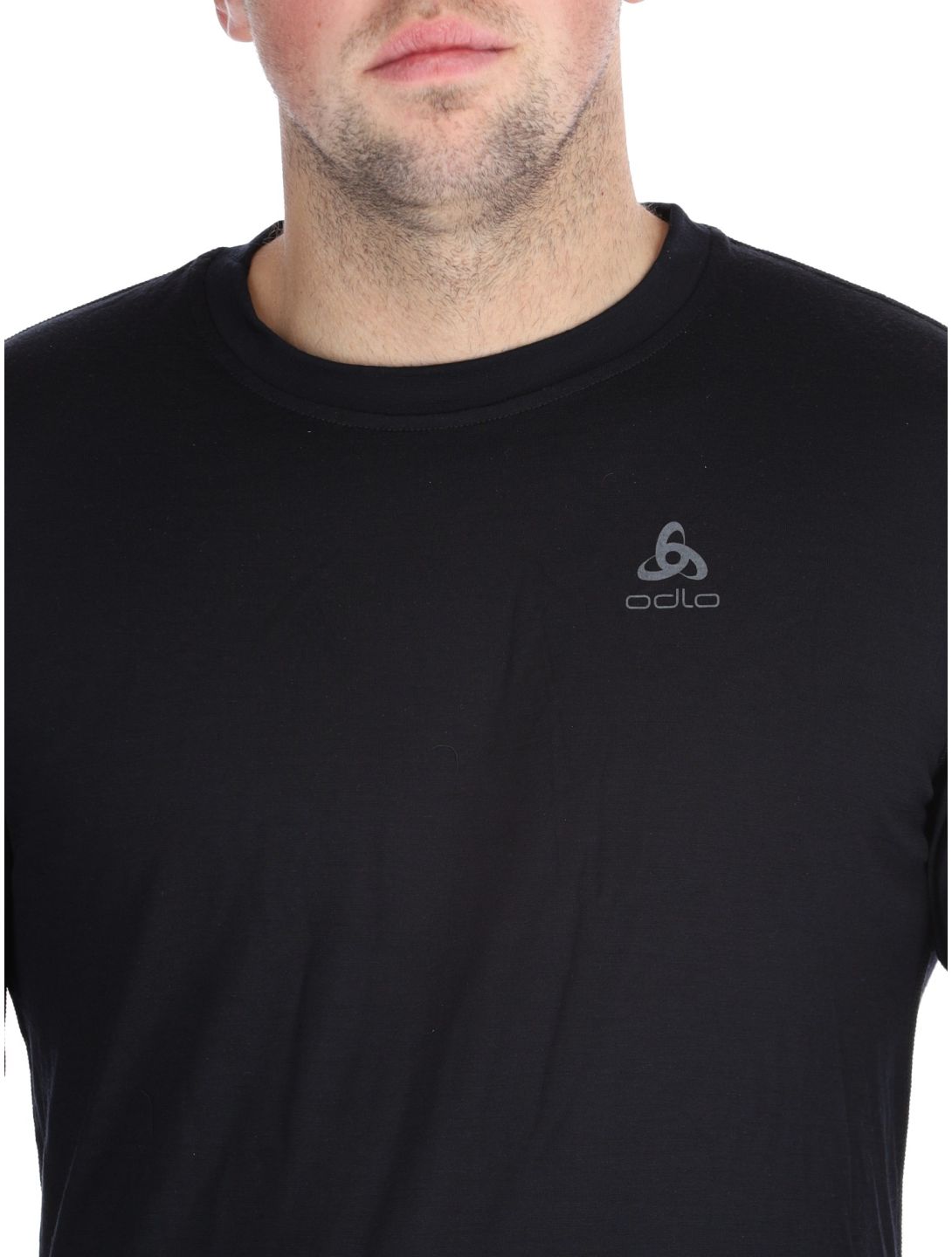 Odlo, Merino 160 camisa termoactiva hombres Black negro 