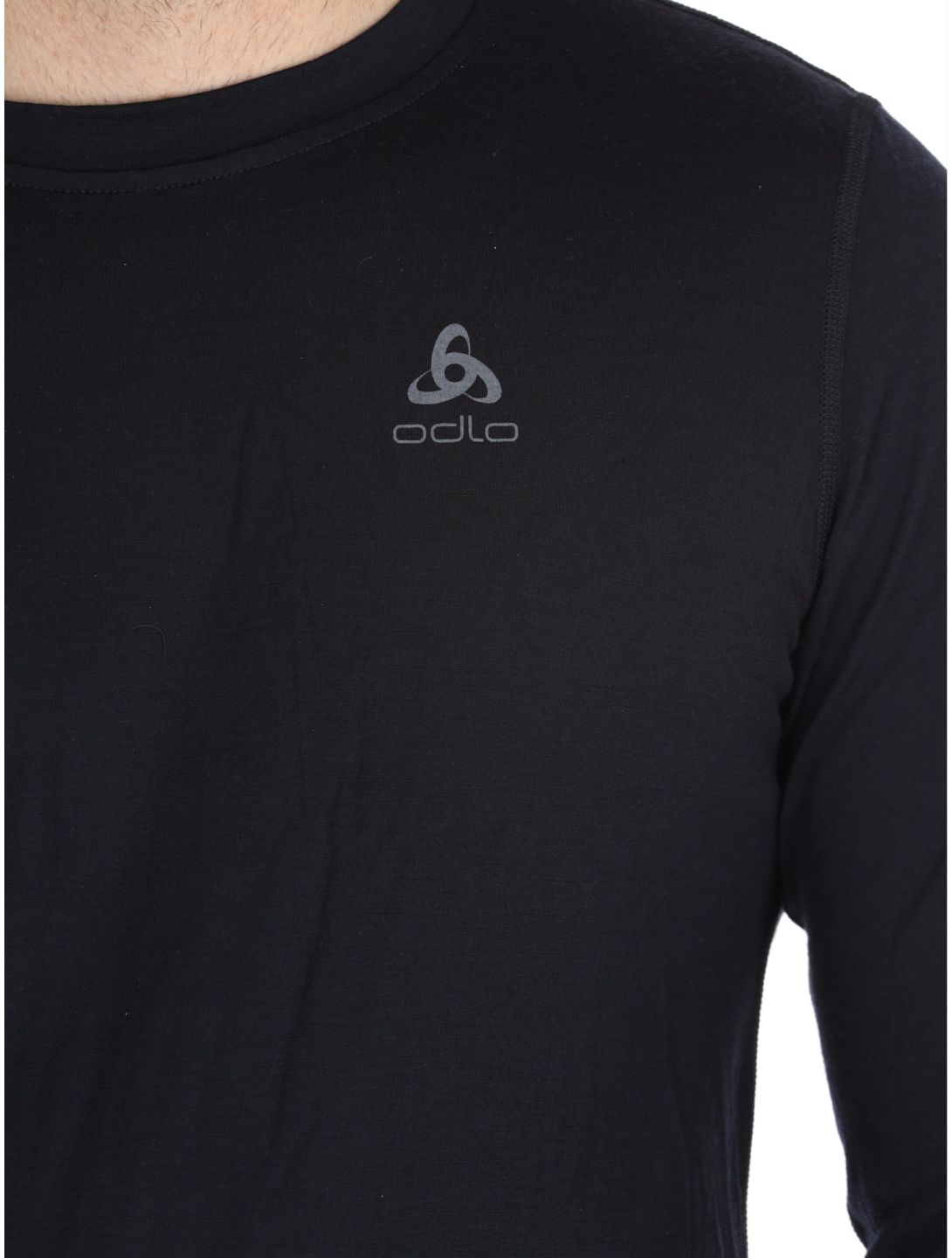 Odlo, Merino 160 camisa termoactiva hombres Black negro 