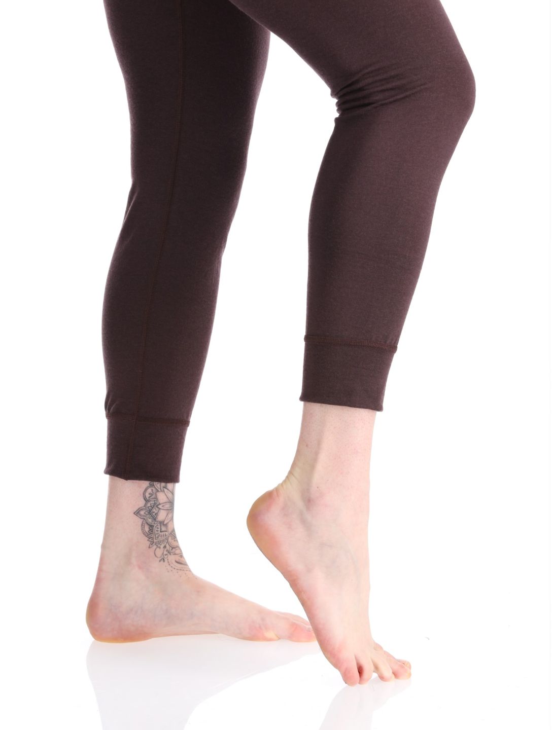 Odlo, Merino 200 pantalón termoactivo mujeres Fudge púrpura 