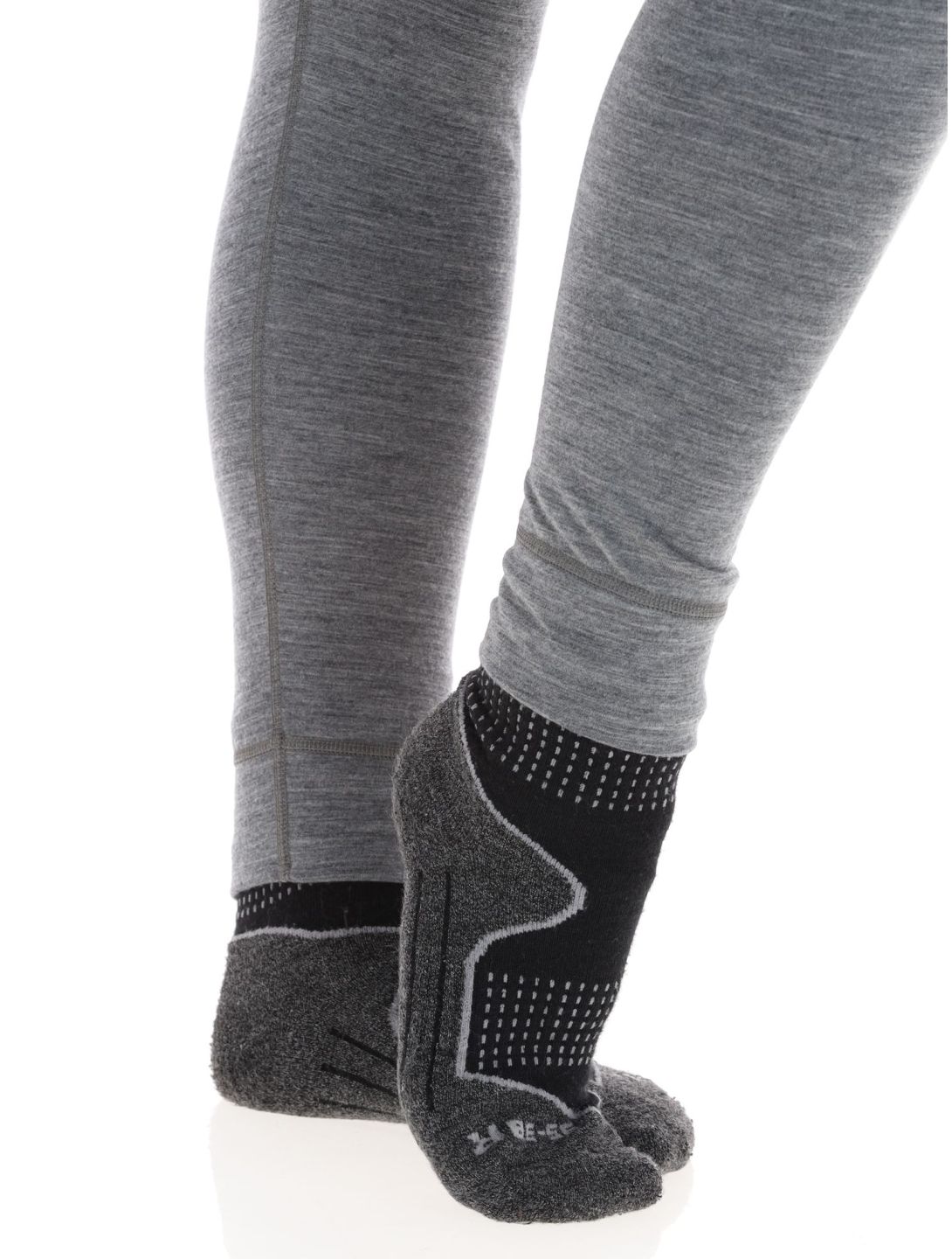 Odlo, Merino 200 pantalón termoactivo mujeres Odlo Steel Grey Melange gris 