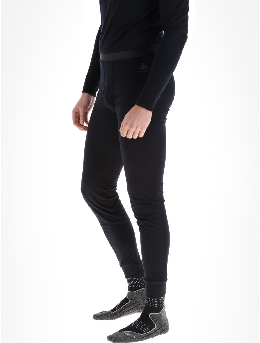 Odlo, Merino 200 pantalón termoactivo hombres Black negro 