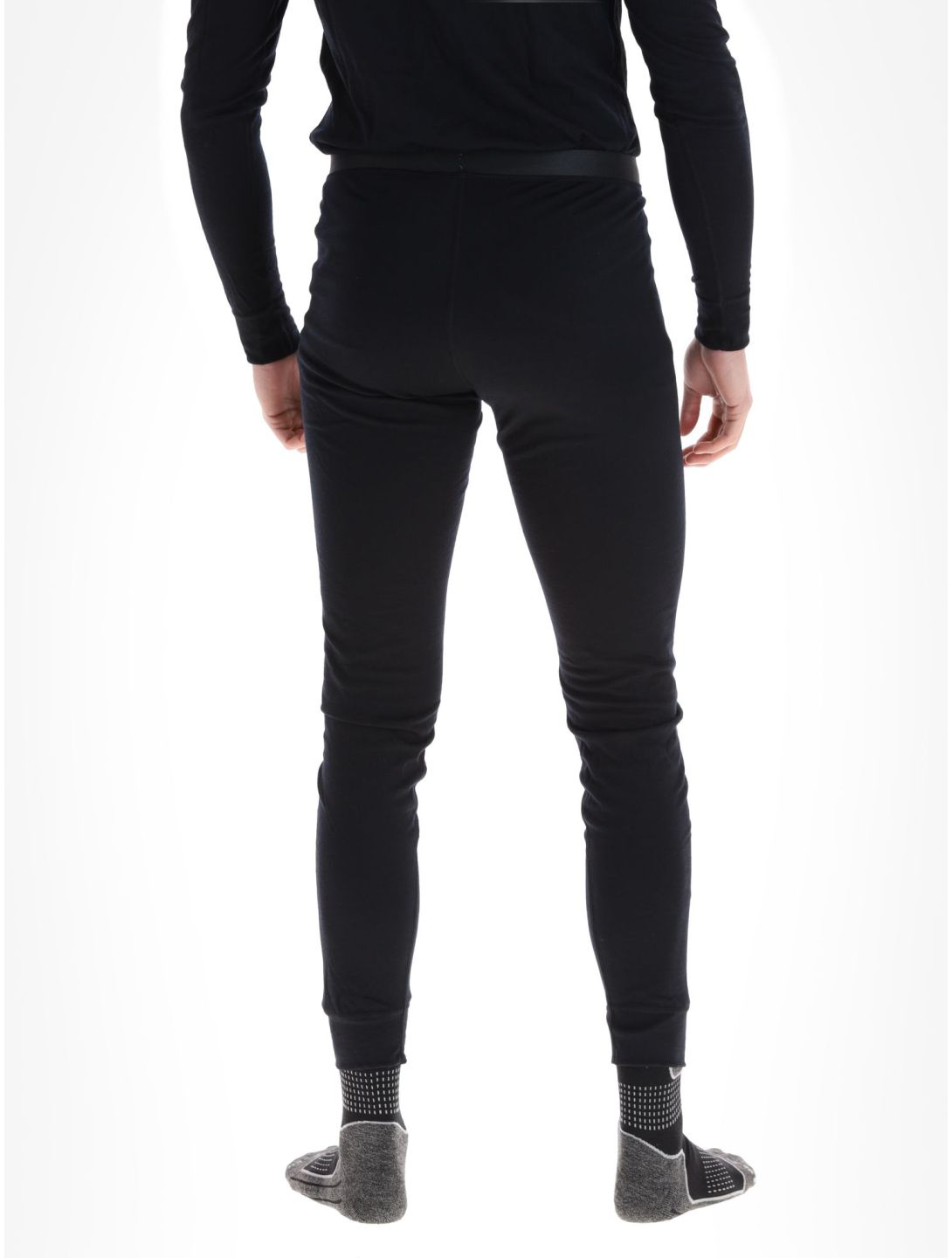 Odlo, Merino 200 pantalón termoactivo hombres Black negro 