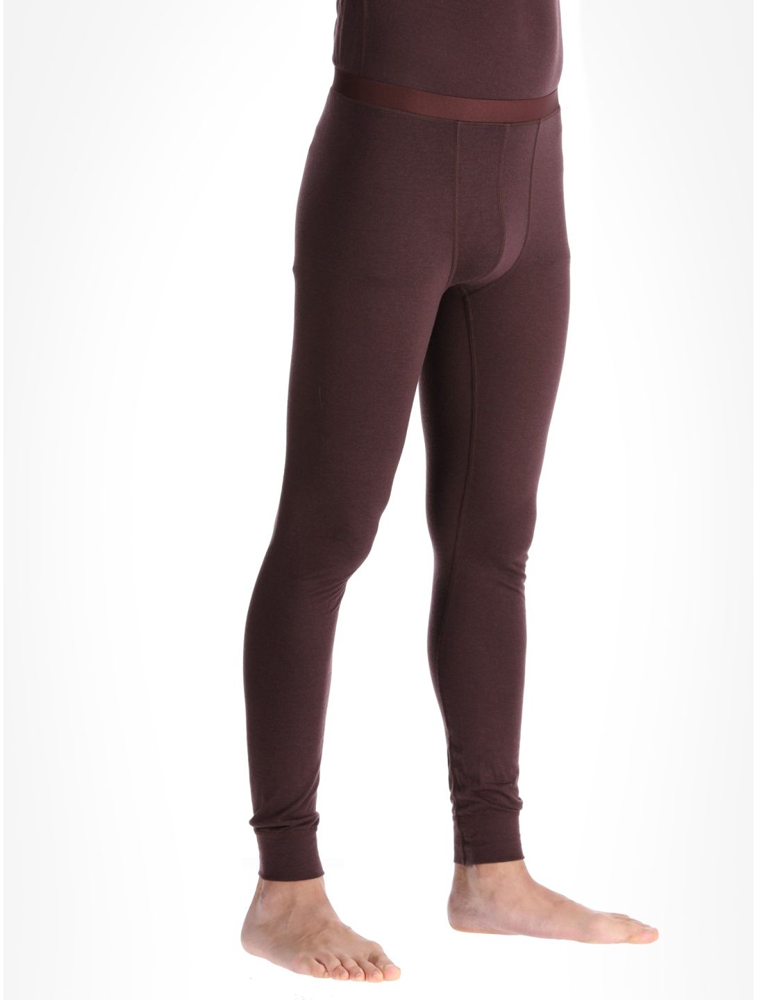 Odlo, Merino 200 pantalón termoactivo hombres Fudge púrpura 