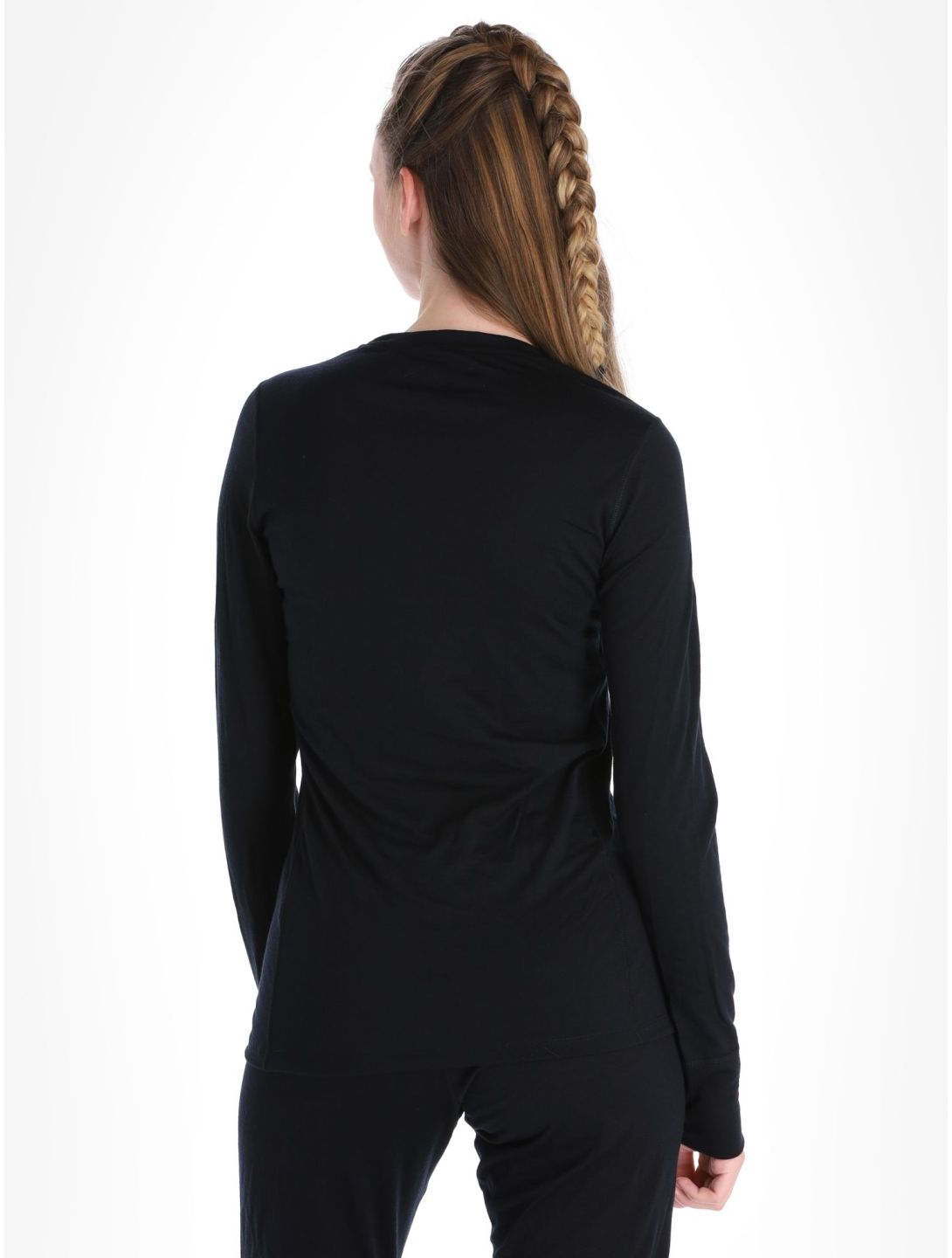 Odlo, Merino 200 camisa termoactiva mujeres Black negro 