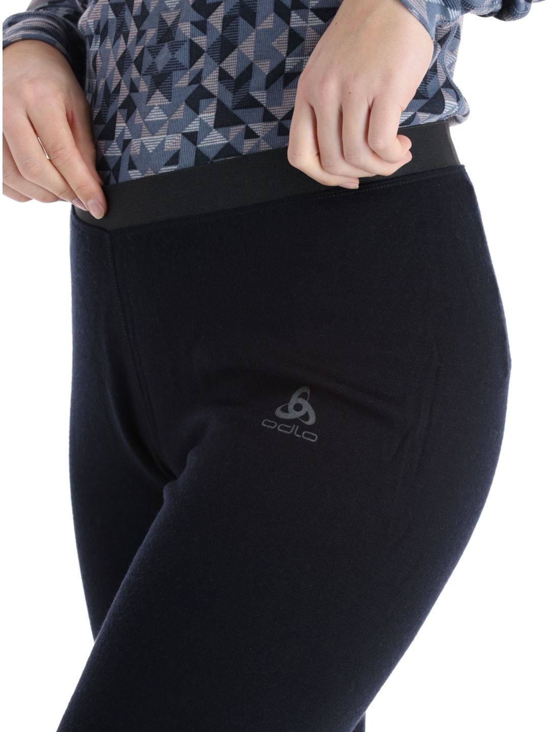 Odlo, Merino 260 pantalón termoactivo mujeres Black negro 