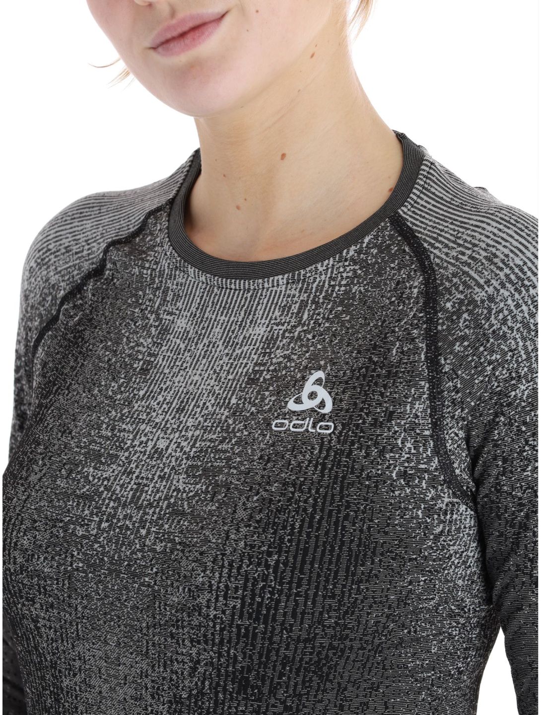 Odlo, Perfomance Eco camisa termoactiva mujeres Black negro 