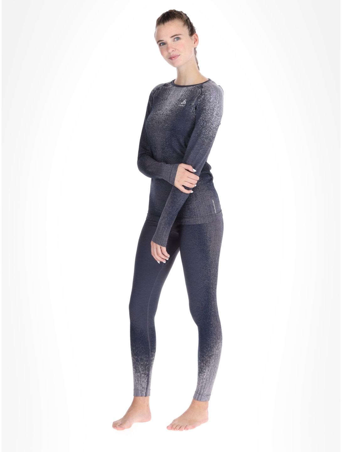 Odlo, Perfomance Eco camisa termoactiva mujeres Gray Ridge gris 