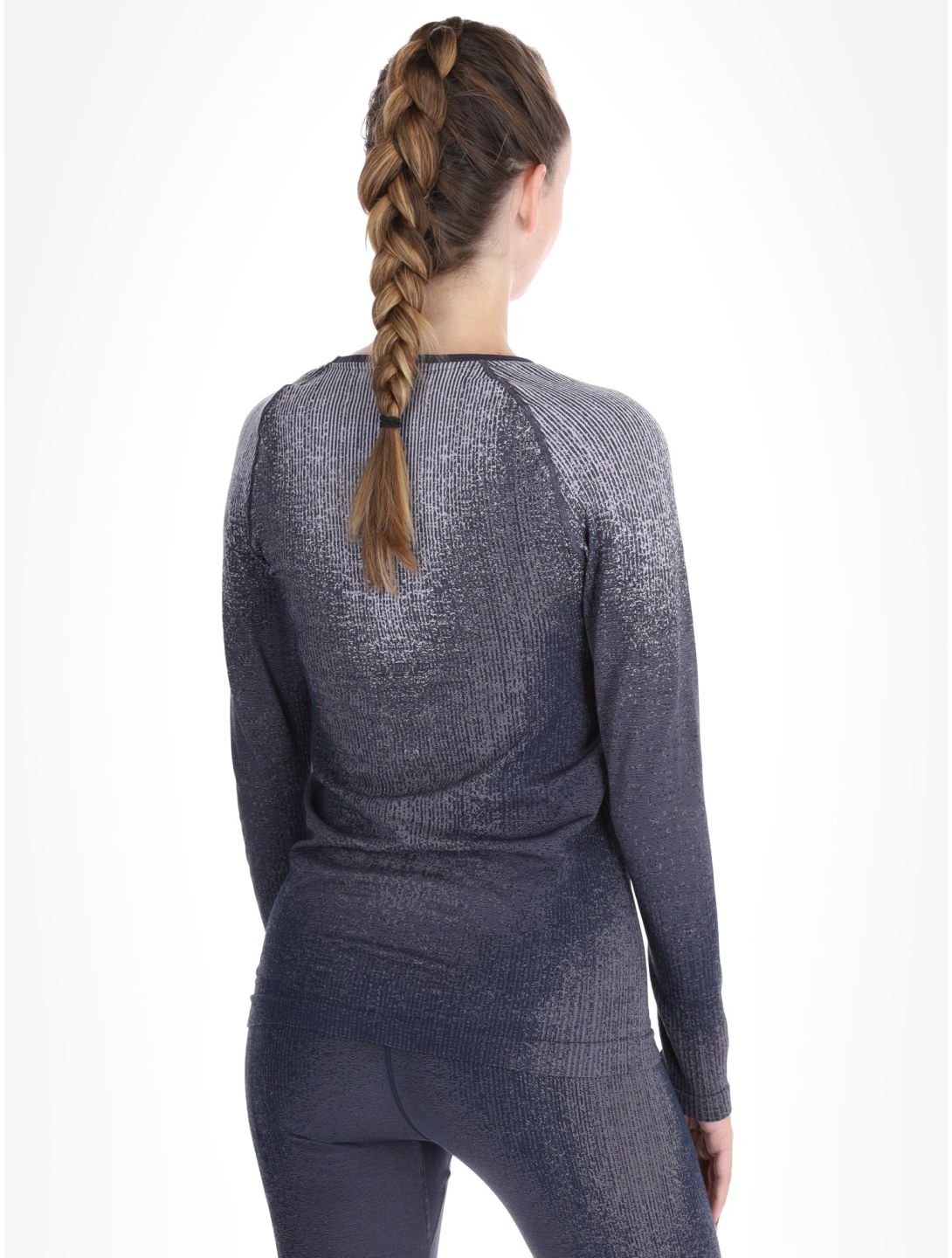 Odlo, Perfomance Eco camisa termoactiva mujeres Gray Ridge gris 