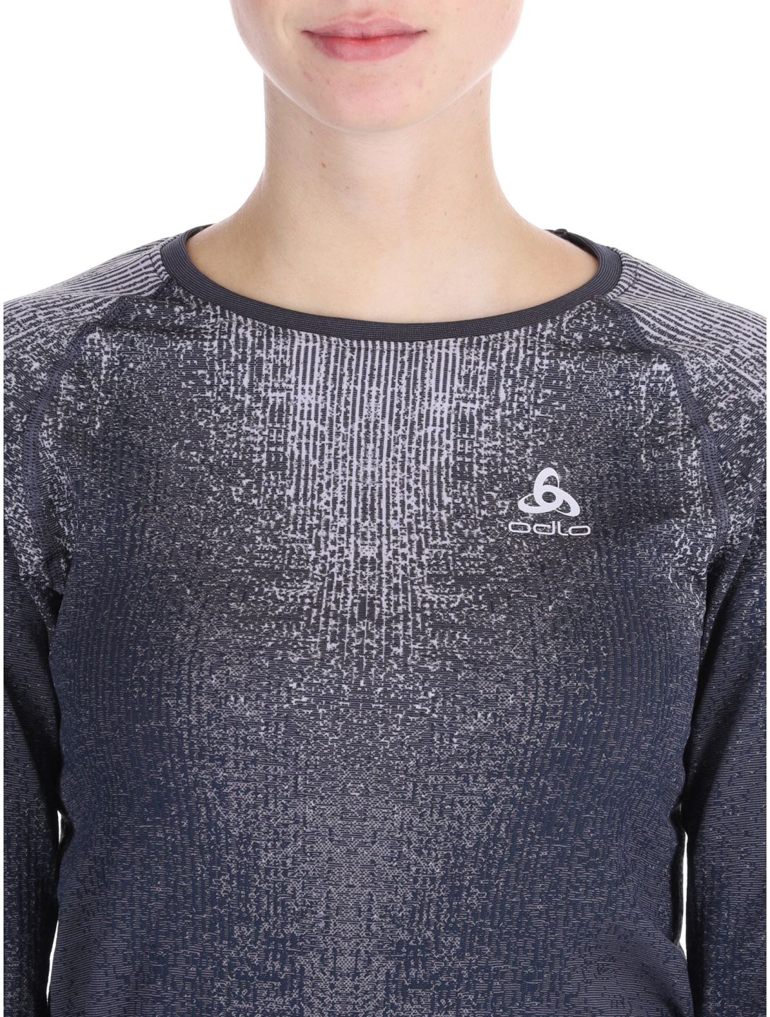 Odlo, Perfomance Eco camisa termoactiva mujeres Gray Ridge gris 