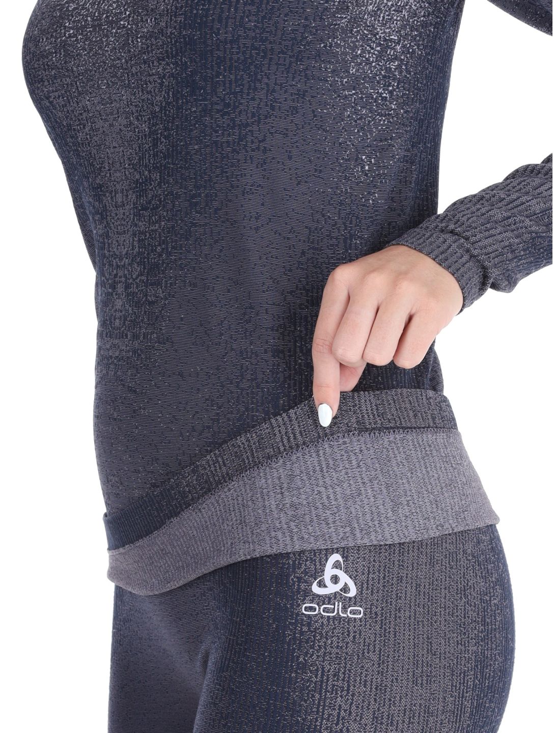 Odlo, Perfomance Eco camisa termoactiva mujeres Gray Ridge gris 