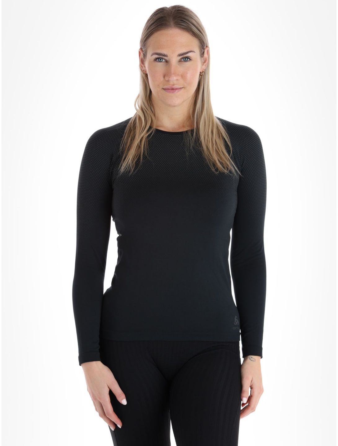 Odlo, Perfomance Light Eco camisa termoactiva mujeres Black negro 