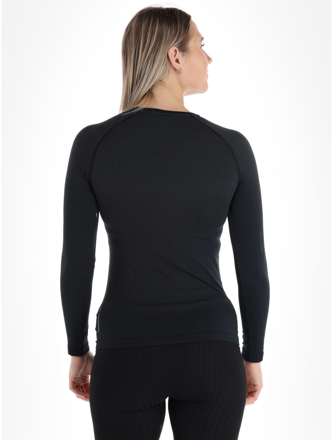 Odlo, Perfomance Light Eco camisa termoactiva mujeres Black negro 