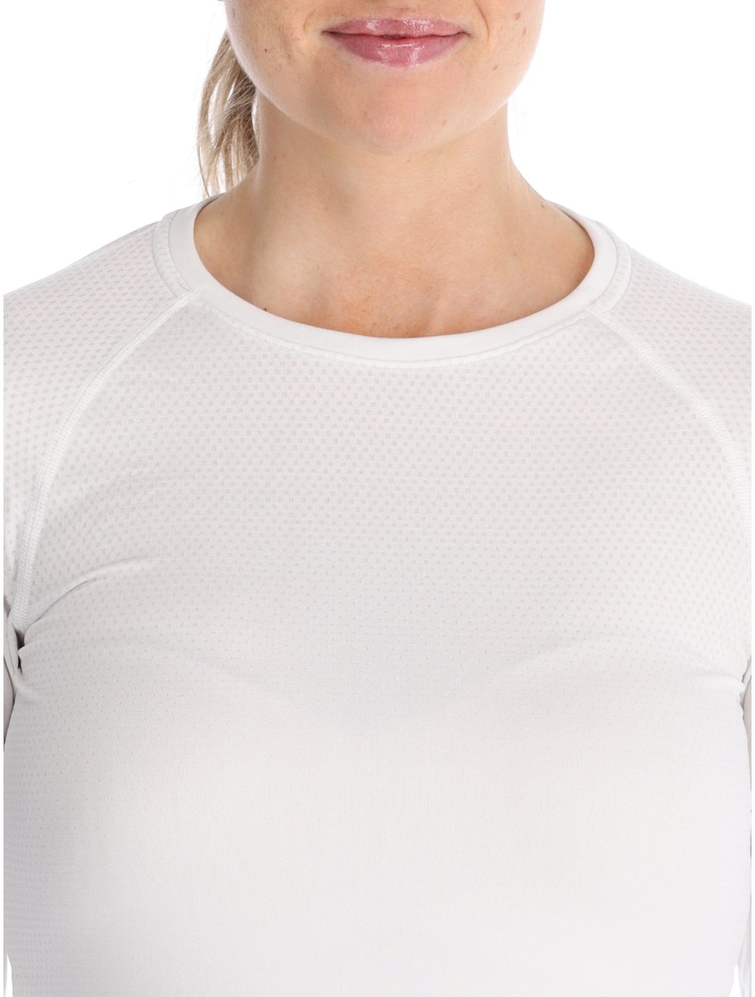 Odlo, Perfomance Light Eco camisa termoactiva mujeres White blanco 