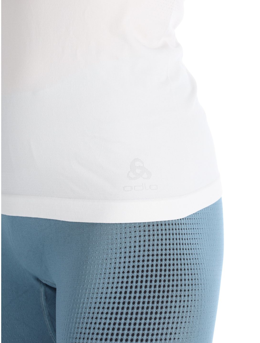 Odlo, Perfomance Light Eco camisa termoactiva mujeres White blanco 