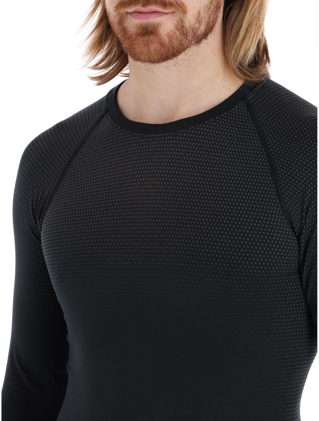 Odlo, Perfomance Light Eco camisa termoactiva hombres Black negro 