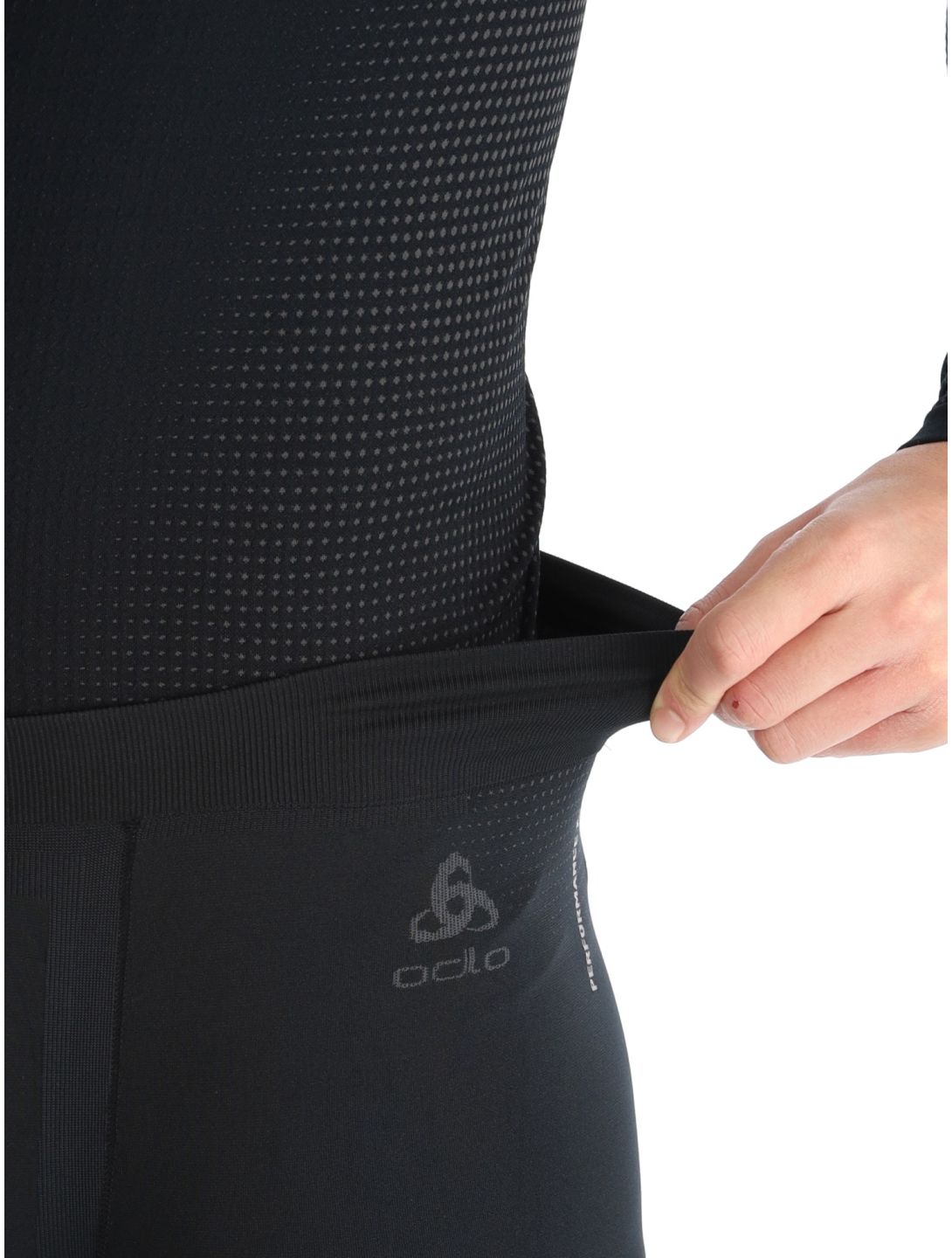 Odlo, Perfomance Light Eco pantalón termoactivo hombres Black negro 