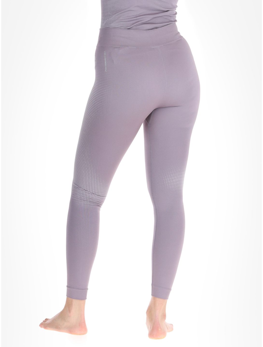 Odlo, Perfomance Warm Eco pantalón termoactivo mujeres Gray Ridge gris 