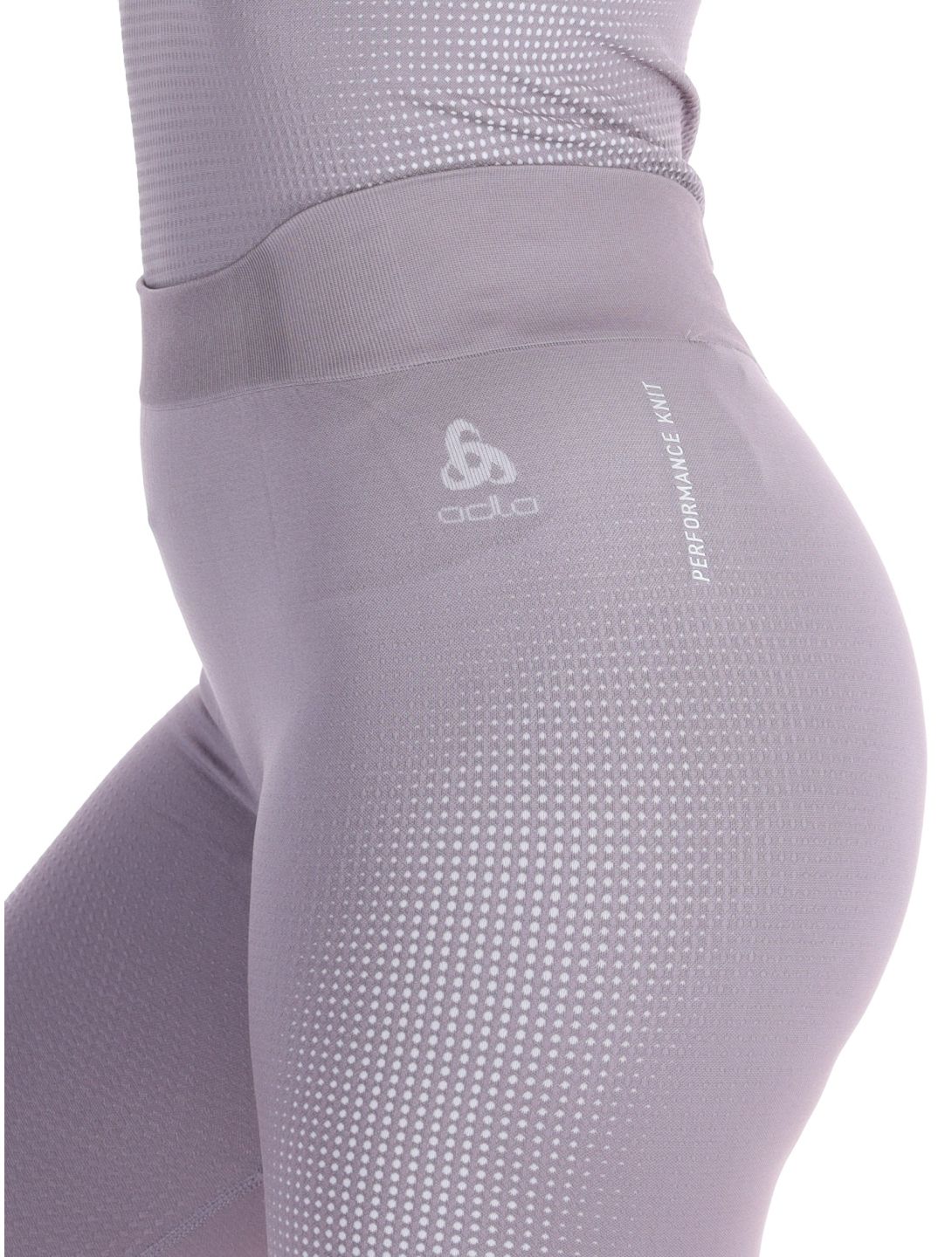 Odlo, Perfomance Warm Eco pantalón termoactivo mujeres Gray Ridge gris 