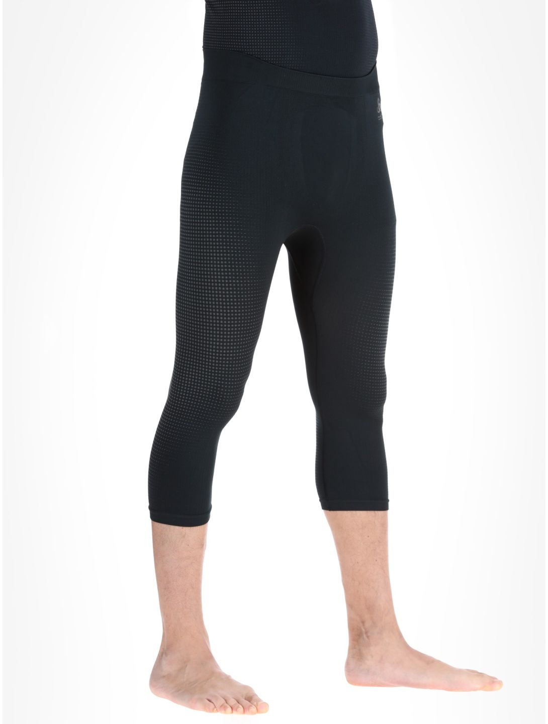 Odlo, Perfomance Warm Eco pantalón termoactivo hombres Black - Odlo Graphite Grey gris, negro 