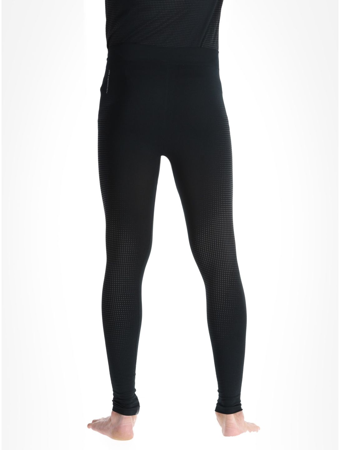 Odlo, Perfomance Warm Eco pantalón termoactivo hombres Black - Odlo Graphite Grey gris, negro 