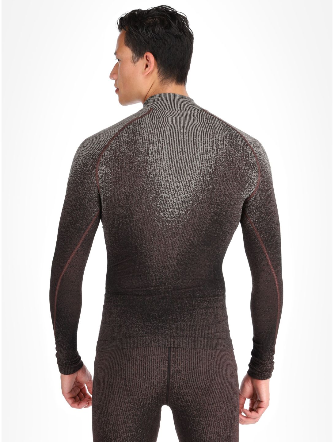 Odlo, Perfomance Zip Blackcomb Eco jersey hombres Fudge púrpura 