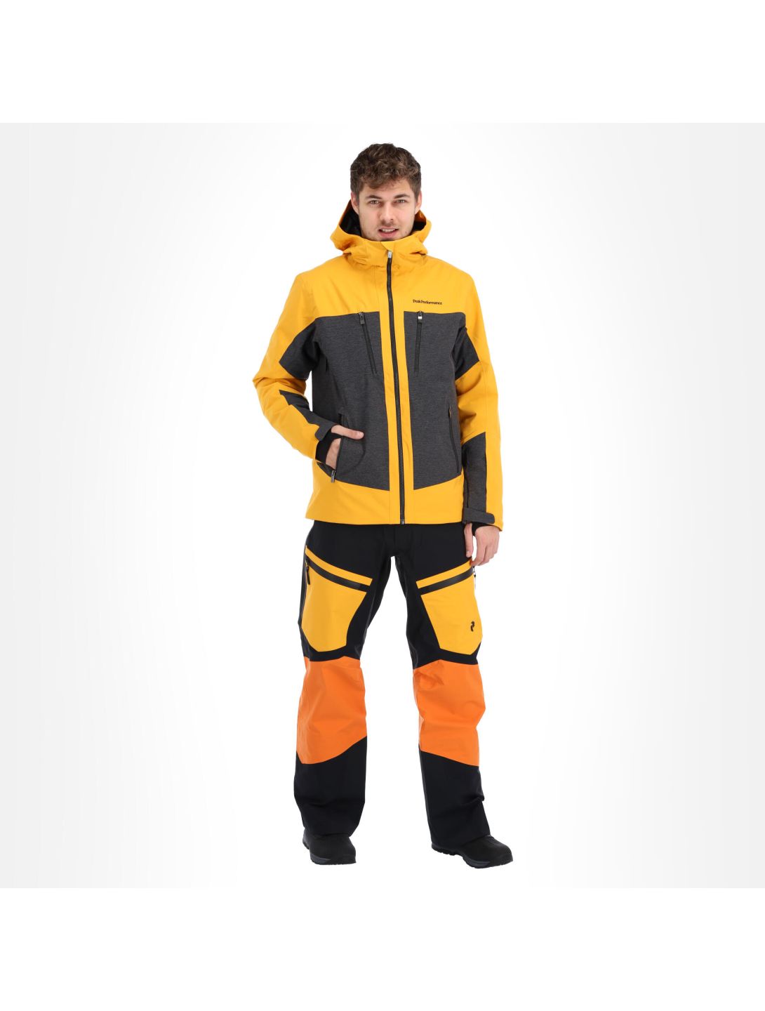 Peak Performance, Eyecon chaqueta de esquí hombres blaze tundra naranja