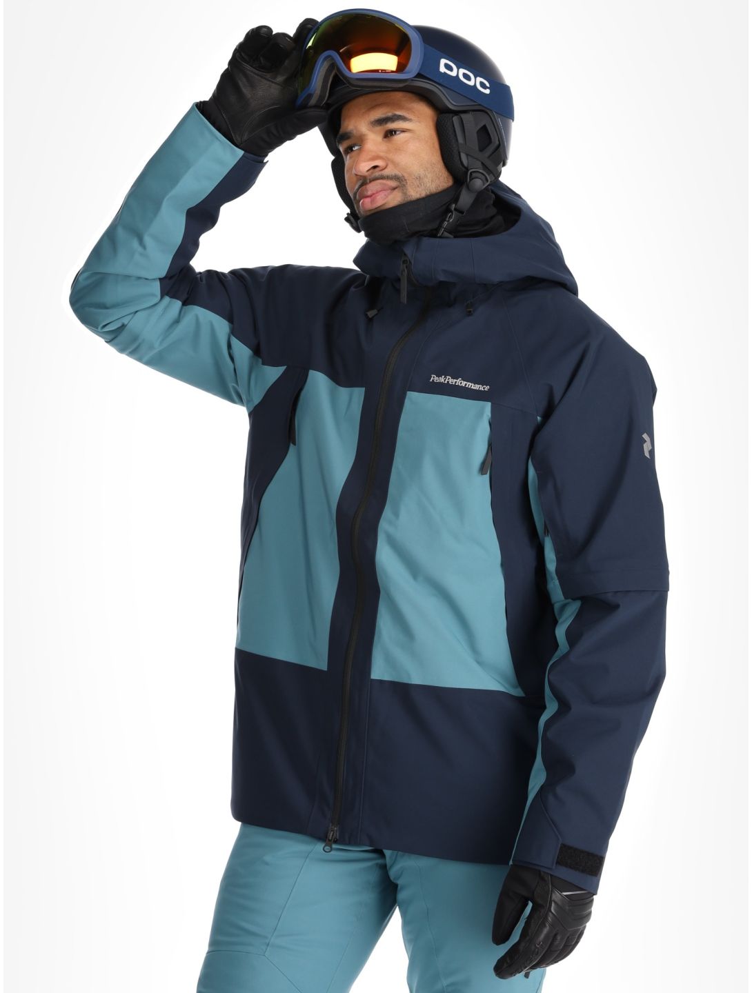 Peak Performance, M Edge 2L chaqueta de esquí hombres Blue Shadow / Hydro Fresh azul 