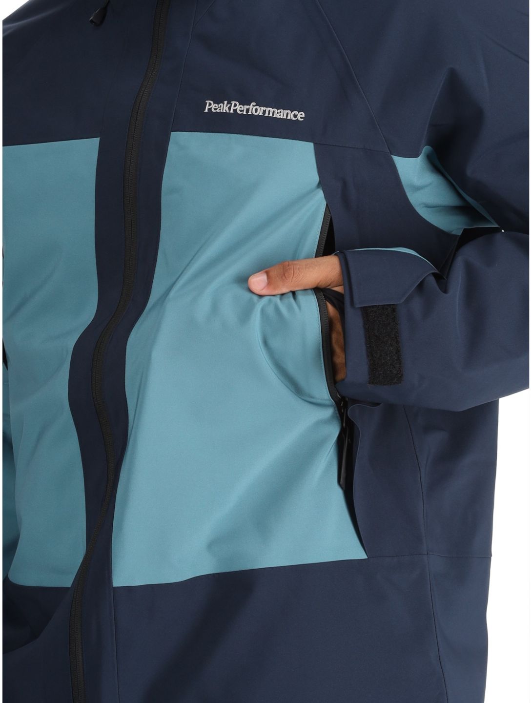 Peak Performance, M Edge 2L chaqueta de esquí hombres Blue Shadow / Hydro Fresh azul 