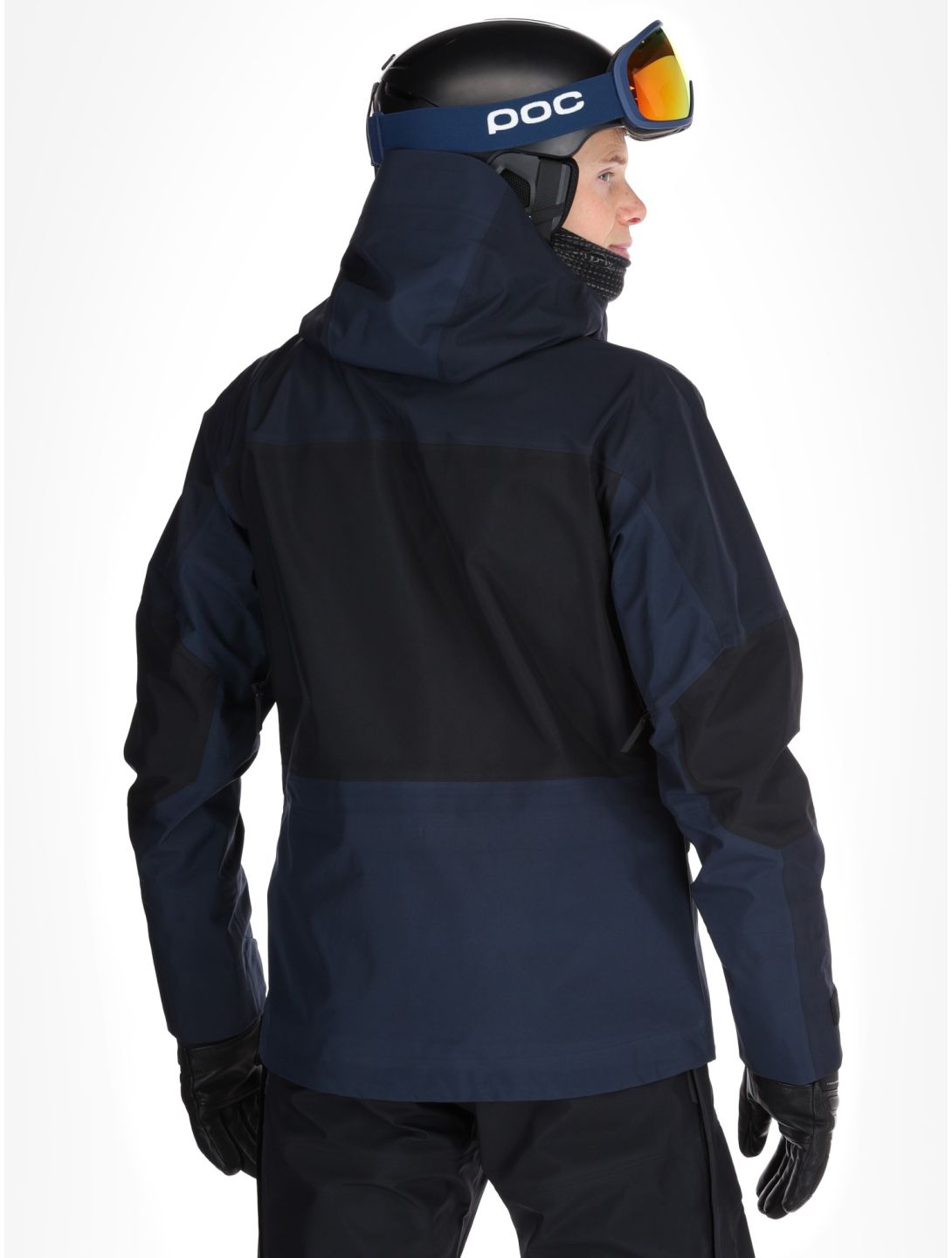 Peak Performance, M Gravity Gore-Tex 3L chaqueta de esquí hardshell hombres Salute Blue / Black / Blue Shadow azul, negro 