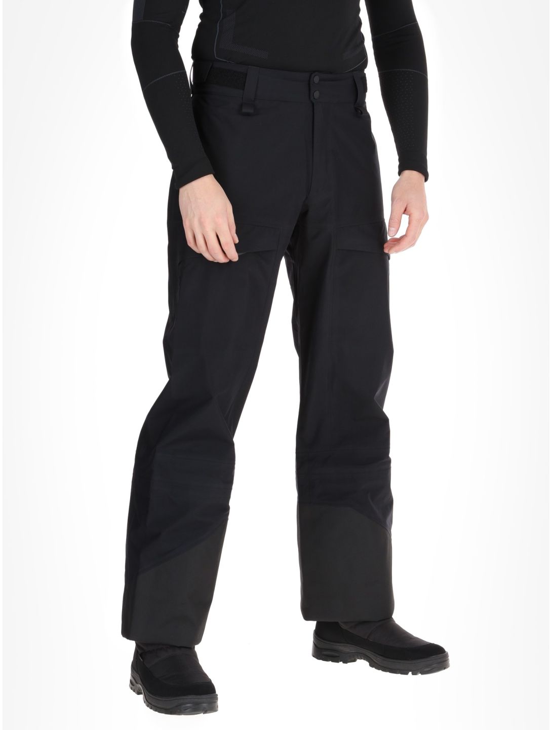 Peak Performance, M Gravity Gore-Tex 3L pantalones de esquí hardshell hombres Black negro 