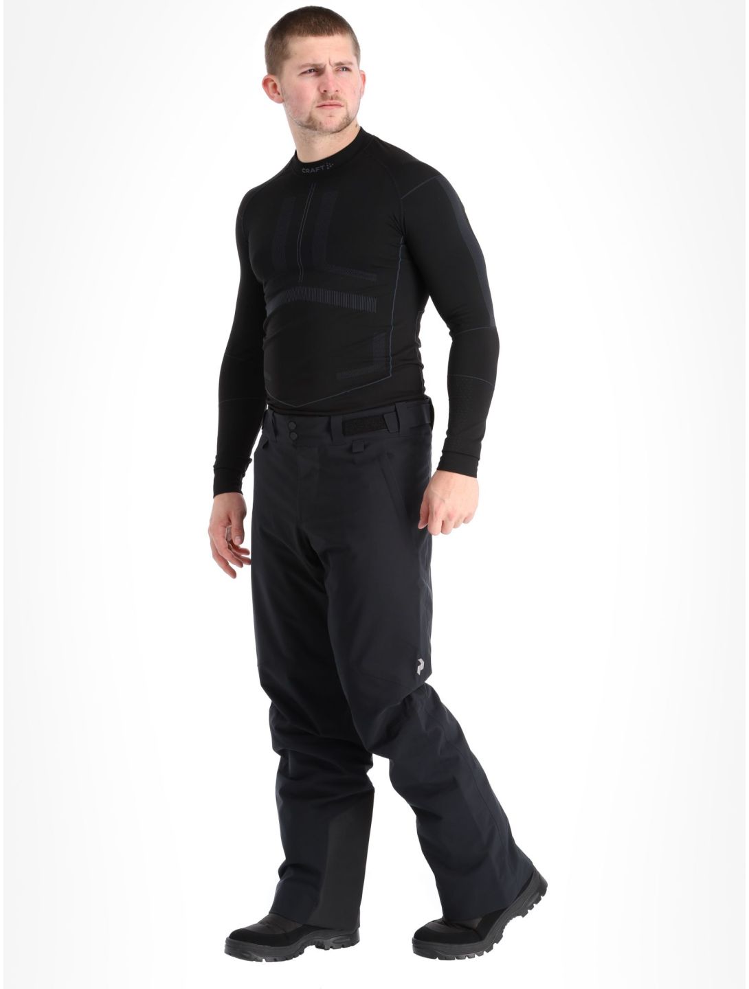 Peak Performance, M Insulated Ski pantalones de esquí hombres Black negro 