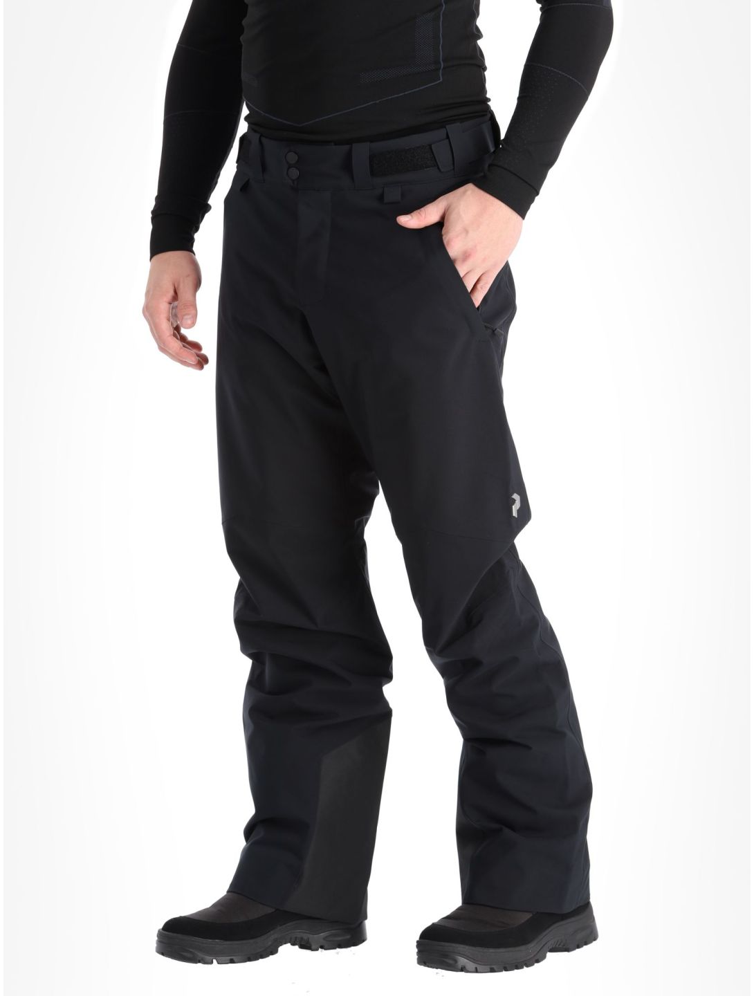 Peak Performance, M Insulated Ski pantalones de esquí hombres Black negro 