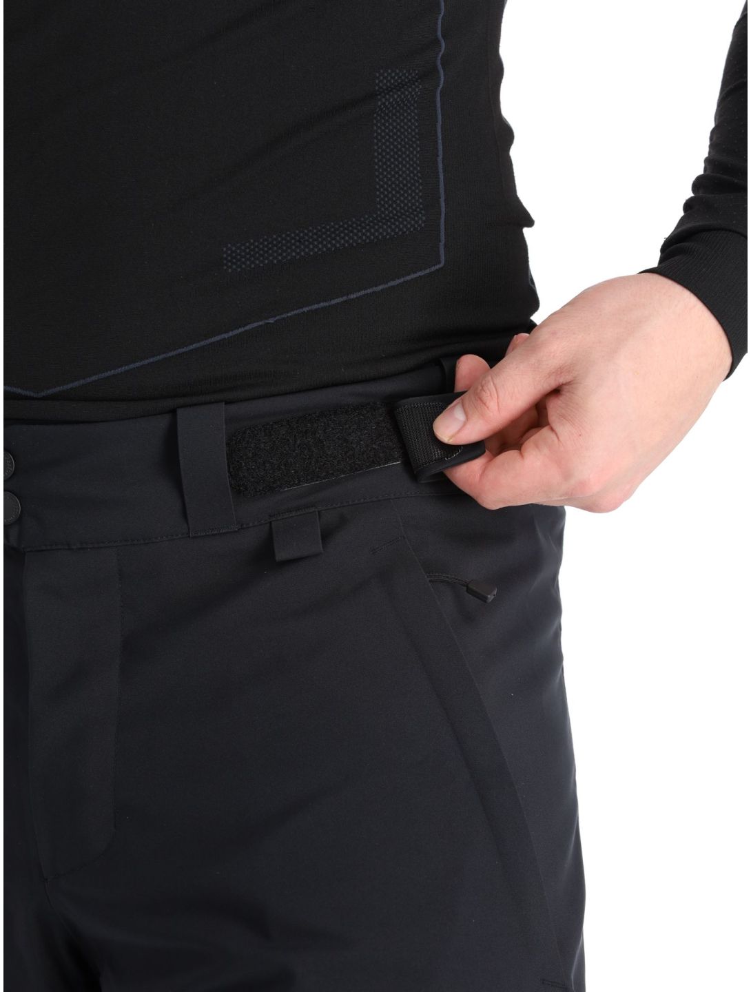 Peak Performance, M Insulated Ski pantalones de esquí hombres Black negro 