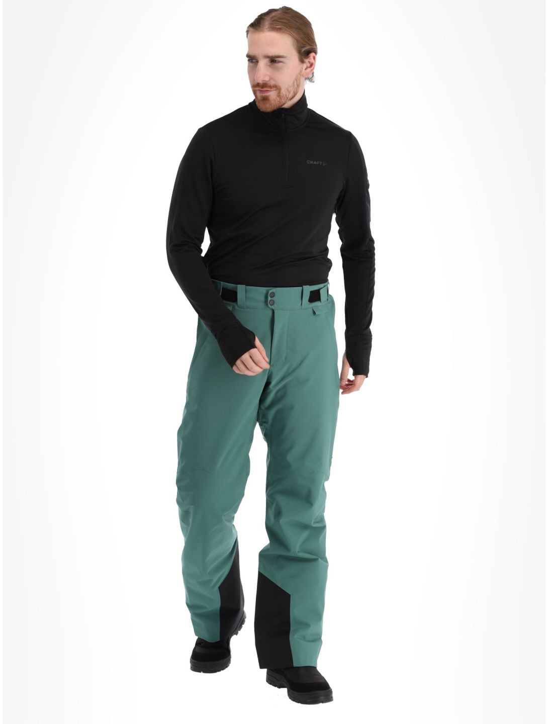 Peak Performance, M Insulated Ski pantalones de esquí hombres Smoke Pine verde 