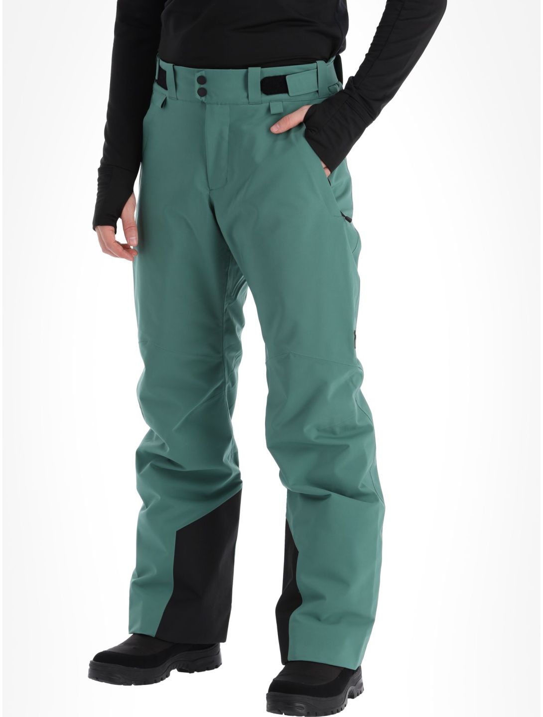 Peak Performance, M Insulated Ski pantalones de esquí hombres Smoke Pine verde 