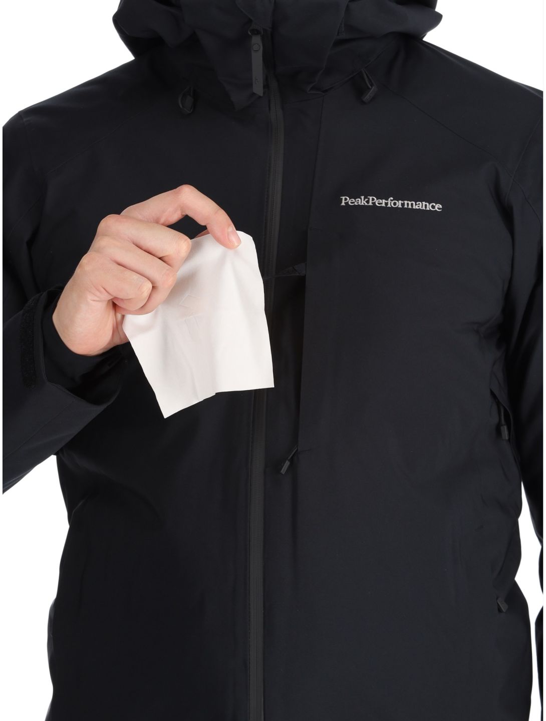 Peak Performance, M Maroon chaqueta de esquí hombres Black negro 