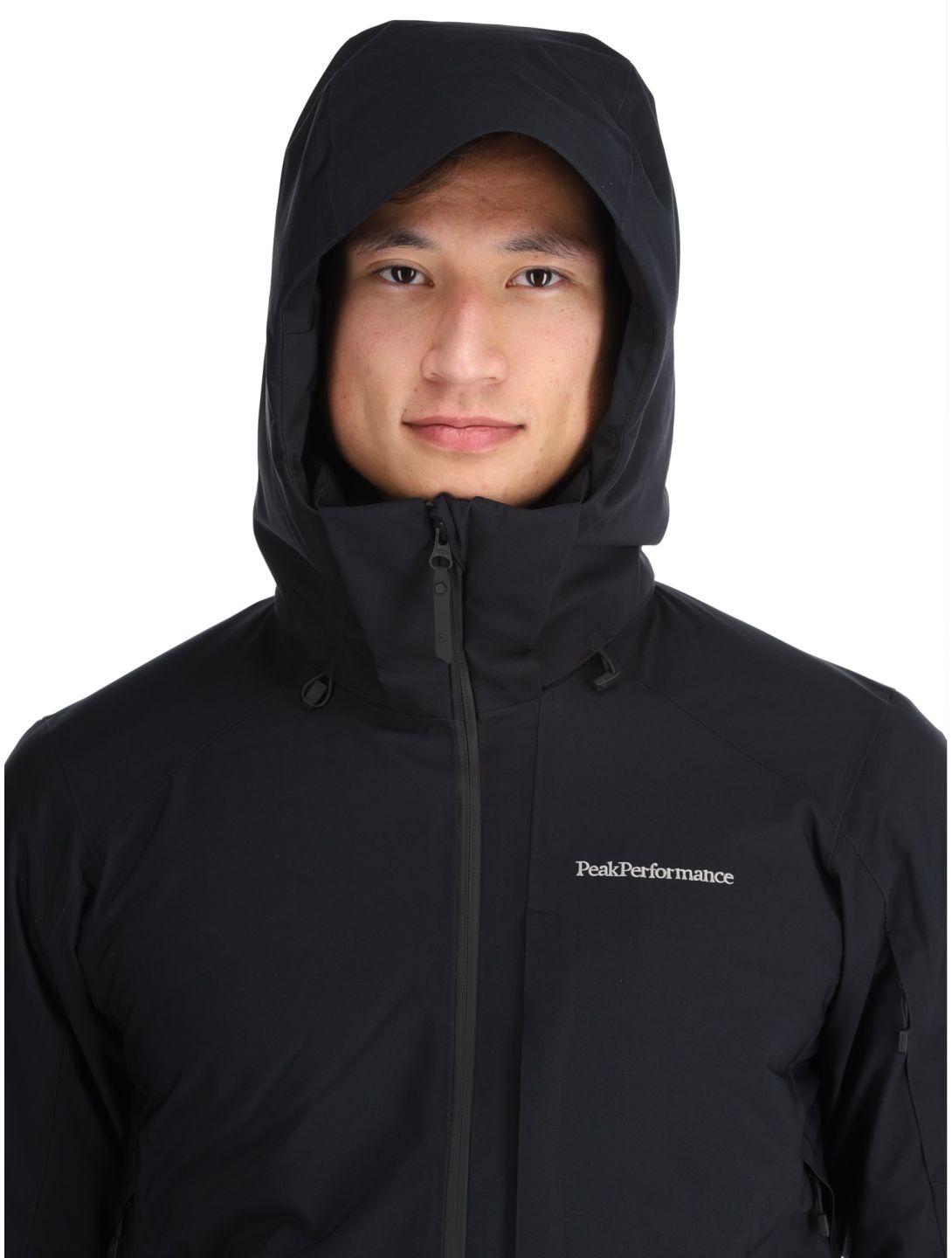 Peak Performance, M Maroon chaqueta de esquí hombres Black negro 