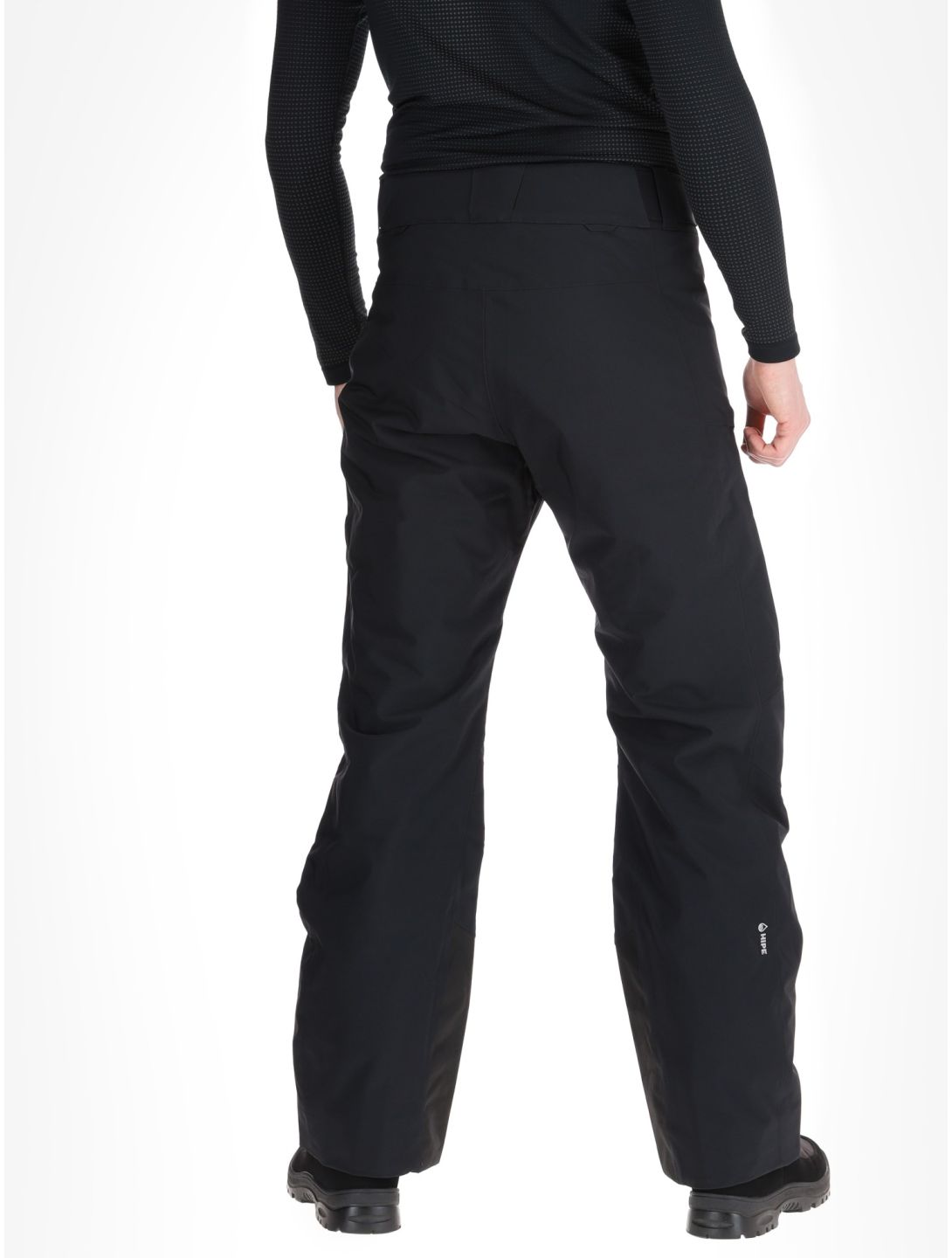 Peak Performance, M Maroon pantalones de esquí hombres Black negro 