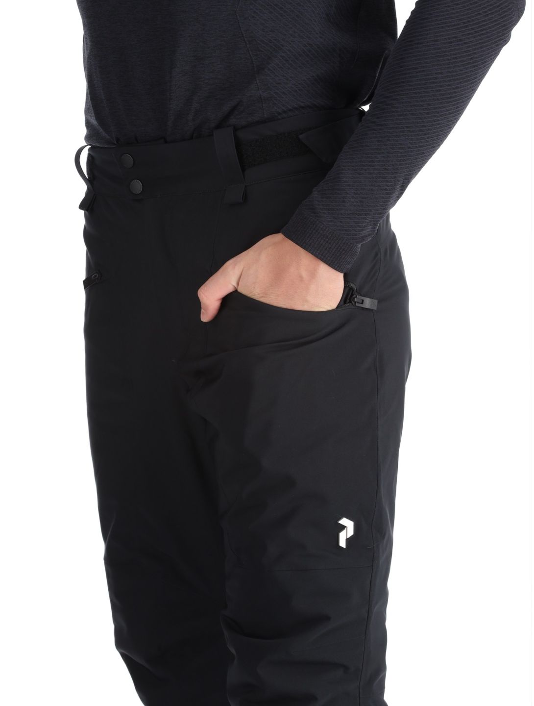 Peak Performance, M Navtech 2L pantalones de esquí hombres Black negro 