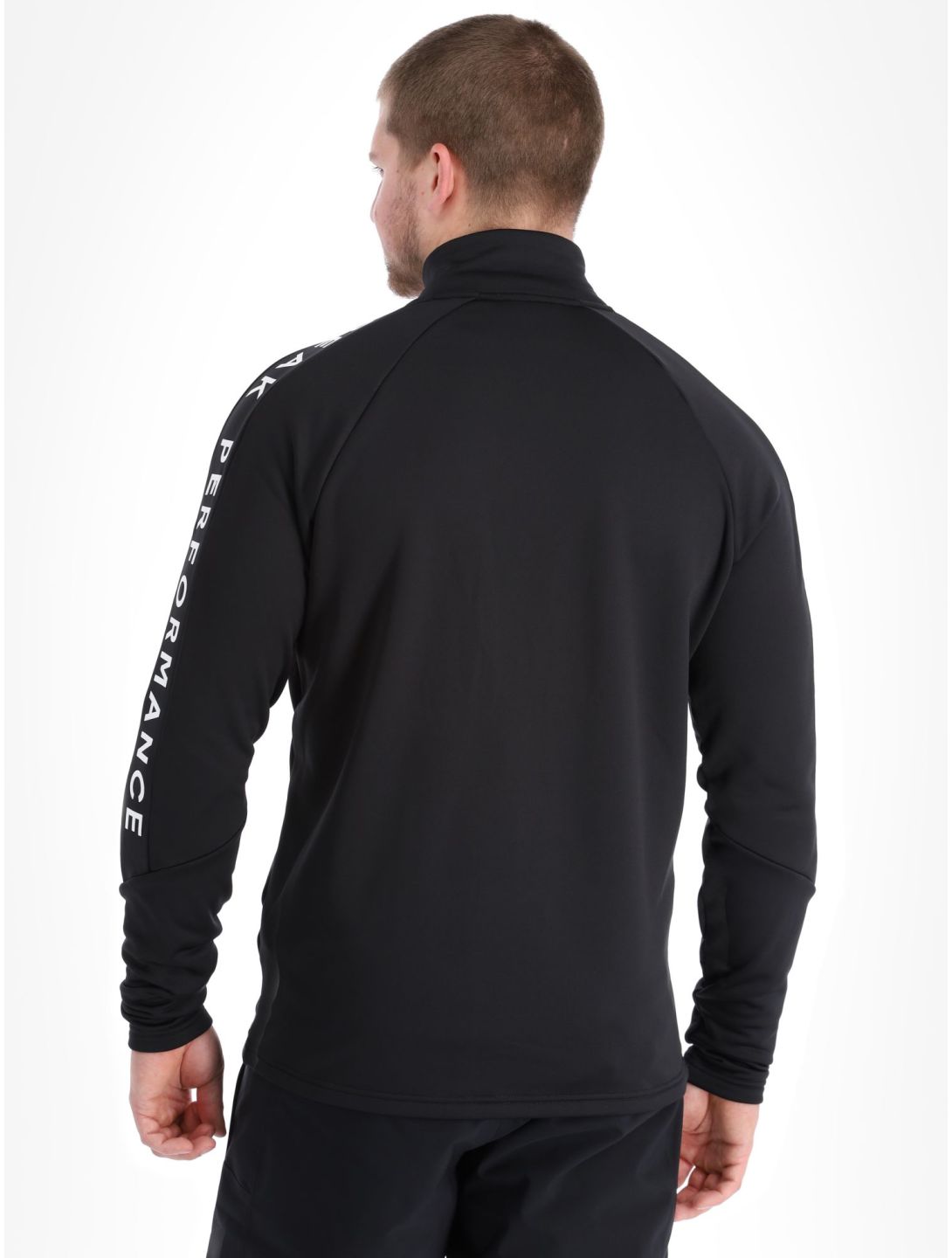 Peak Performance, M Rider Mid Zip chaleco hombres Black-Black negro 