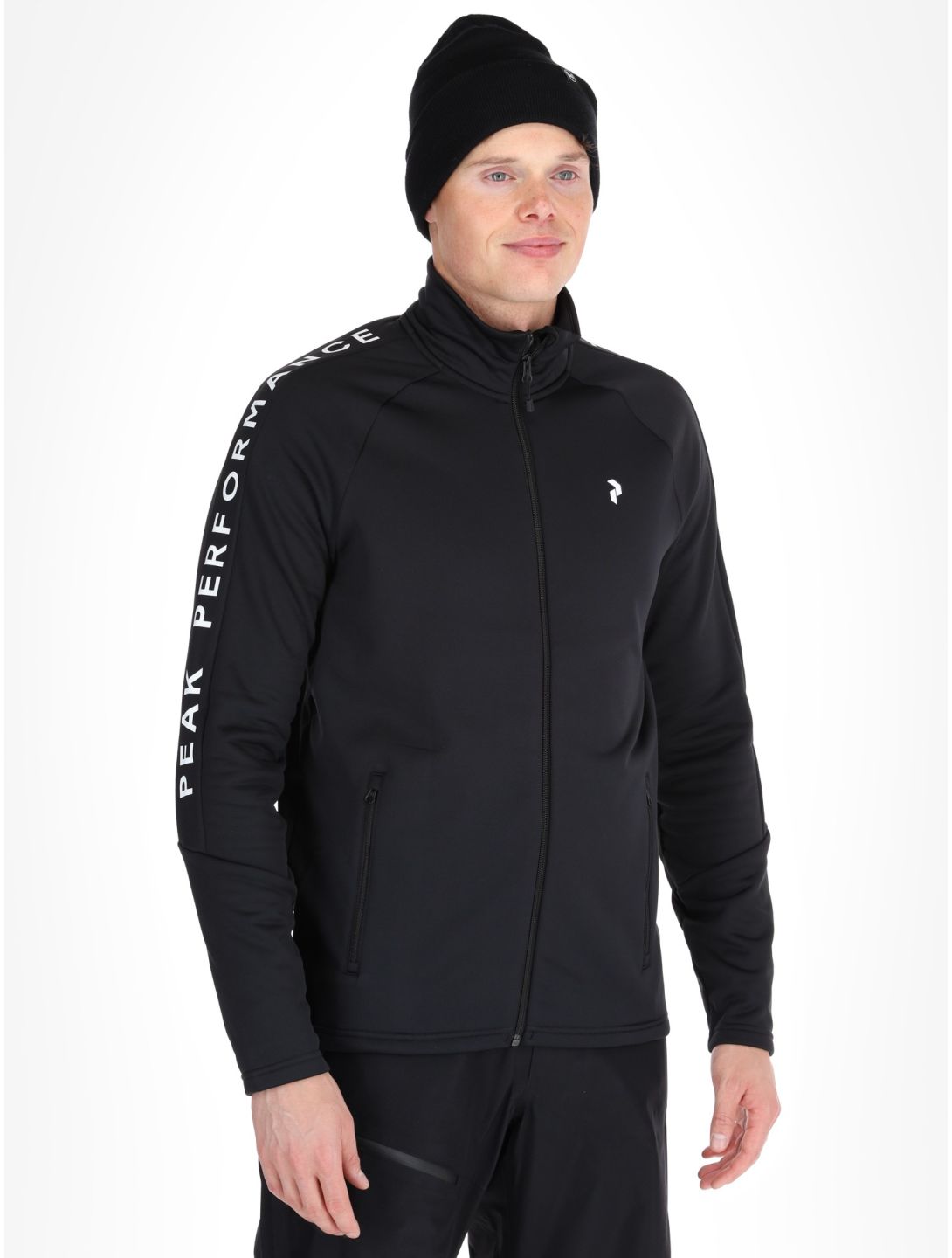 Peak Performance, M Rider Zip chaleco hombres Black negro 