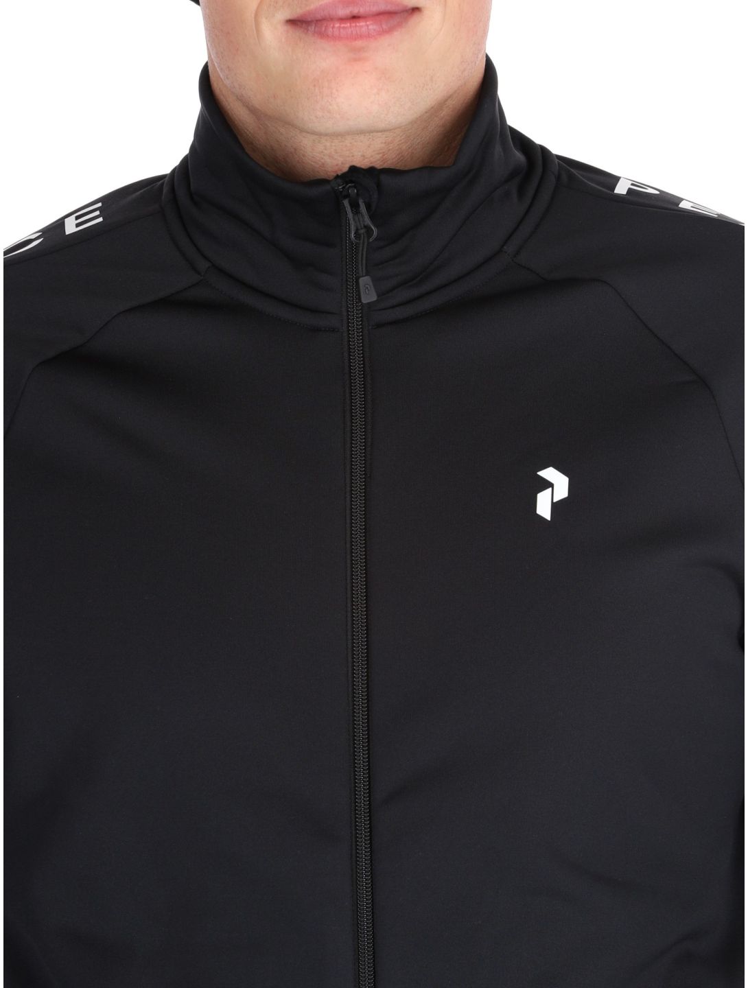 Peak Performance, M Rider Zip chaleco hombres Black negro 