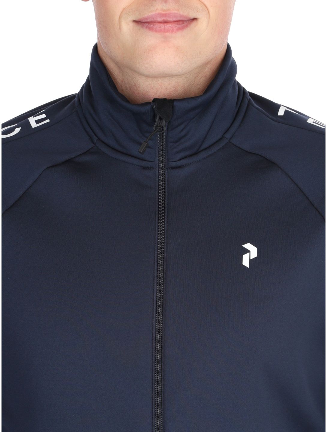 Peak Performance, M Rider Zip chaleco hombres Blue Shadow azul 