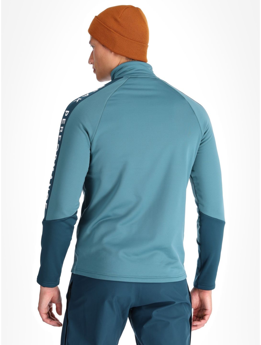 Peak Performance, M Rider Zip chaleco hombres Hydro Fresh / Infinity Teel azul 