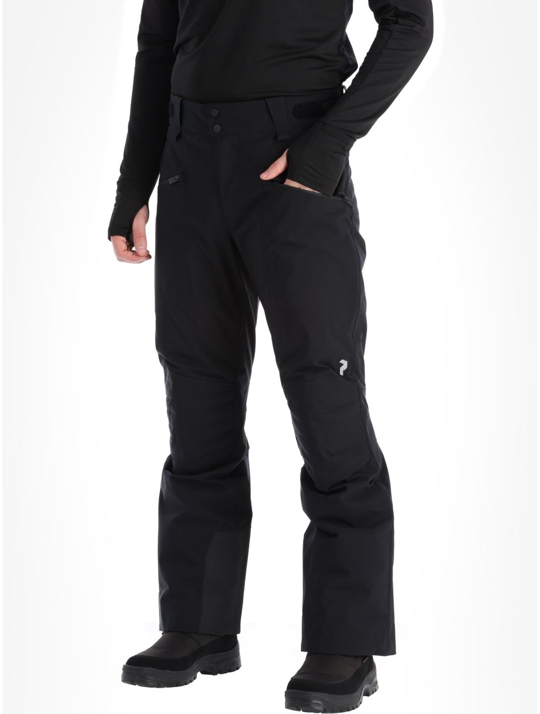 Peak Performance, M Scoot Insulated Ski pantalones de esquí hombres Black negro 