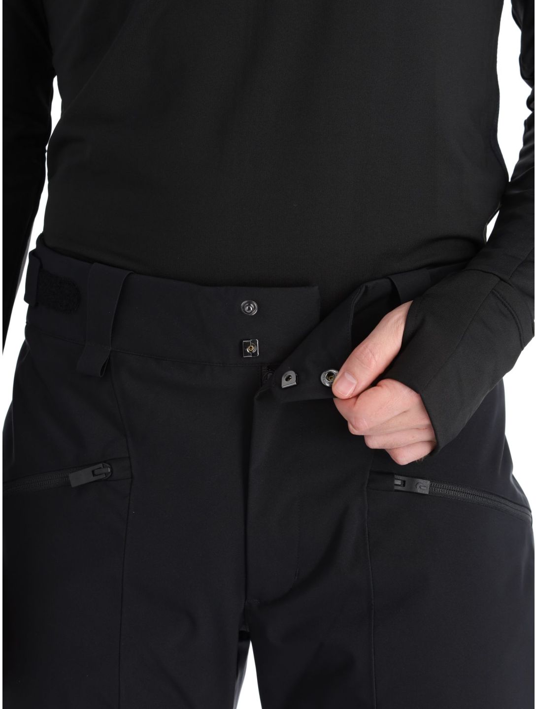 Peak Performance, M Scoot Insulated Ski pantalones de esquí hombres Black negro 