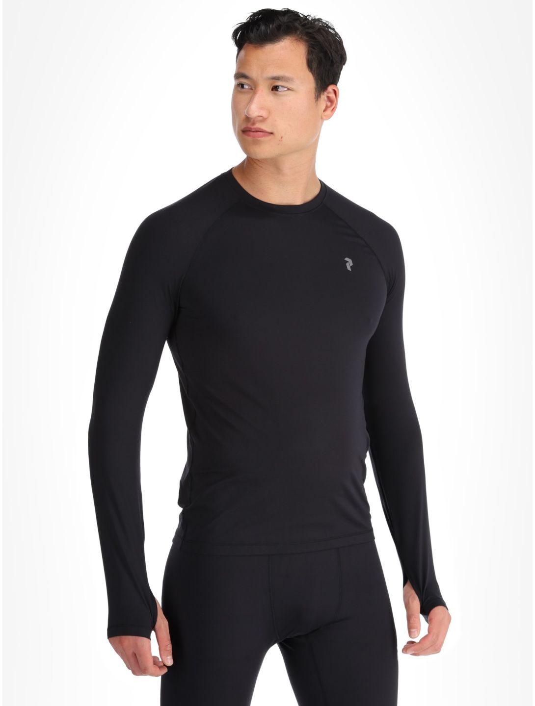 Peak Performance, M Spirit camisa termoactiva hombres Black negro 